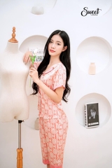 Bộ Sweet lụa CN áo cộc quần ngố  S24-621