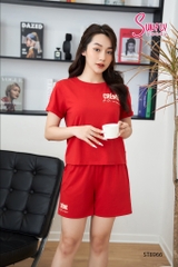 Bộ Sunfly cotton quần cộc áo cộc ST8966