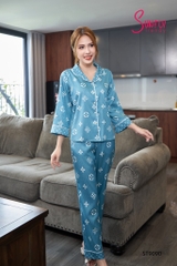 Bộ Sun flyLụa gấm sao băng,Tay lỡ QD. ST9090