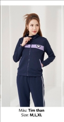 Bộ sun fly, thể thao ,kéo khóa QD. SS 5735
