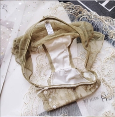 Quần chip cotton pha ren S78