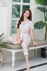 Bộ GK lụa tay cộc q.dài GK56
