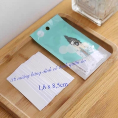 Băng dính cố định quần áo túi 36 miếng MS26