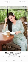 Bộ pijama thô đũi tay lỡ QD - ST9312