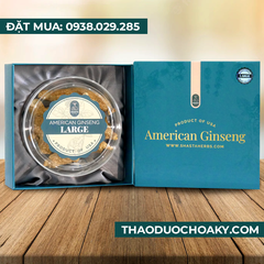 Nhân sâm Hoa Kỳ nguyên củ sấy khô - Size Large