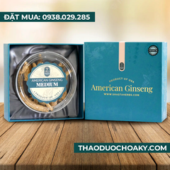 Nhân sâm Hoa Kỳ nguyên củ sấy khô - Size Medium