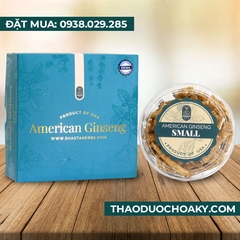 Nhân sâm Hoa Kỳ nguyên củ sấy khô - Size Small