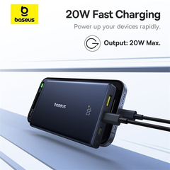 Pin Sạc Dự Phòng Baseus Enerzest P1 22,5W Đen 10.000mAH - Kèm Cáp C to L