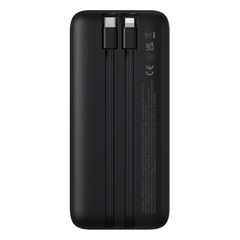 Pin Sạc Dự Phòng Baseus Lipow Dual Cable 20000mAh 22.5W Sạc Nhanh, Tích Hợp Cáp Type-C & Lightning