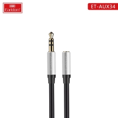 Jack Chuyển Từ 3.5mm Ra 1 đầu AUX Earldom AUX-34 Lõi đồng nguyên chất