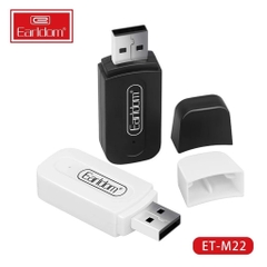 USB Thu Bluetooth Earldom M22 nhựa cao cấp ABS và PC