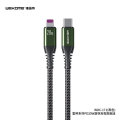Cáp Sạc Dù IPhone Wekome 171 PD-20W Sạc Nhanh