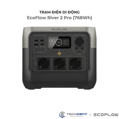 Trạm điện di động EcoFlow RIVER 2 Pro 768Wh 210,000mAh | Hàng chính hãng