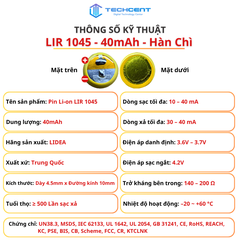 Pin thay thế cho tai nghe không dây