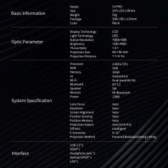 Máy Chiếu Dess C4 Pro Chính Hãng