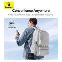 Pin Dự Phòng Tích Hợp Cáp Sạc Dây Rút Gọn Baseus Free2Pull 65W 20000mAh
