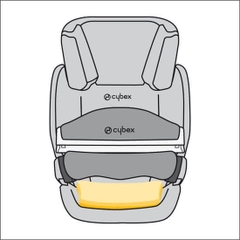 Ghế ô tô trẻ em Cybex CBX Aura-​fix (Đức) cho trẻ từ 9 tháng-12 tuổi, khoá iSOFIX