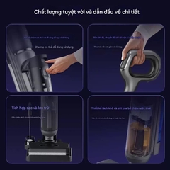 INXNI Z3 Neo – Máy Lau Nhà Hút Bụi 3in1 Tự Giặt Sấy Giẻ, Chống Rối 3 Lớp (Bản Quốc Tế)