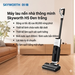 Máy hút bụi & lau nhà cầm tay thông minh Skyworth H5