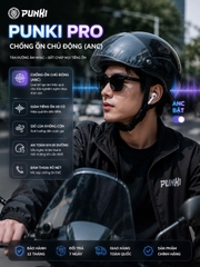 Tai Nghe Không Dây Punki Pro 2 Hổ Vằn 1563E ANC Chống Ồn Chủ Động