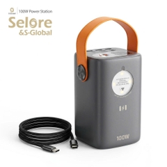 Pin Dự Phòng Selore & S-Global SEPB1201 60000mAh PD 100W Sạc Nhanh 5 Cổng