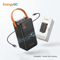 Pin Dự Phòng EnergyQC CamPower One 72000mAh 130W 266.4Wh Sạc Laptop MacBook