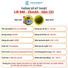 Pin thay thế cho tai nghe không dây