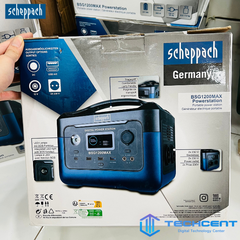 Trạm Điện Camping Di Động BSG1200MAX hãng Scheppach (1200W MAX) - Hàng Đức Nhập Khẩu