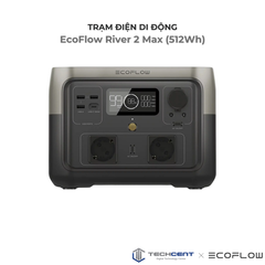 Trạm điện di động EcoFlow River 2 Max 512Wh 140,000mah | Hàng chính hãng