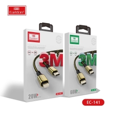 Cáp Sạc Bọc Dù PD 3M Earldom EC – 141