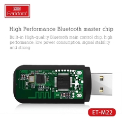 USB Thu Bluetooth Earldom M22 nhựa cao cấp ABS và PC