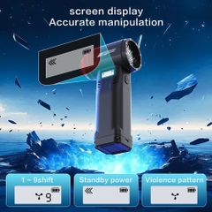 Quạt Phản Lực Super Turbo Fan G1 400W – Pin 10.000mAh, 10 Cấp Gió