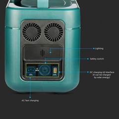 Trạm Sạc Điện Di Động V-TAC VT-1001 | 1000W, Dung Lượng 1050Wh, Pin LiFePO4