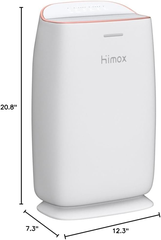 Máy lọc không khí HIMOX H04 – lõi HEPA & Carbon khử mùi, lọc bụi mịn