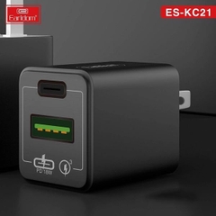 Củ Sạc Nhanh 18W 2in1 Earldom ES-KC21