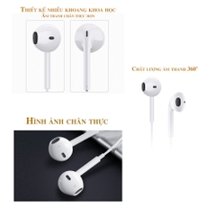 Tai nghe có dây nhét dây Earldom E18 jack 3.5mm