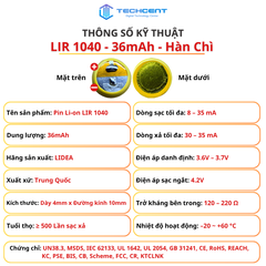 Pin thay thế cho tai nghe không dây