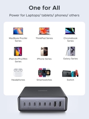 Trạm Sạc UGREEN X766 200W GaN – 8 Cổng Sạc Nhanh PD 100W Cho Mọi Thiết Bị