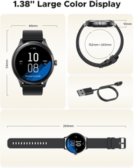 Đồng Hồ Thông Minh Truefree Montre GT2 Nghe Gọi, Đo SpO2, 100+ Chế Độ Thể Thao, Pin 7 Ngày