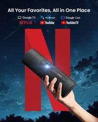 Jmgo PicoFlix – Máy Chiếu Thông Minh, Tích Hợp Sẵn Hệ Điều Hành Google TV, Netflix Chính Chủ, Chính Hãng Việt Nam
