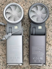 Quạt Mini Cầm Tay IceWing JF181 Vỏ Nhôm Cao Cấp – Có Làm Lạnh, 199 Tốc Độ, Pin Sạc, Màn Hình LED