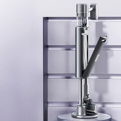 Máy hút bụi cầm tay không dây UWANT V100, tự đổ rác, khử khuẩn Ozone