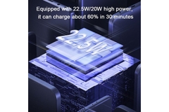 Pin dự phòng ROMOSS PEA20A 20000mAh PD 20W tích hợp sẵn cáp hai đầu