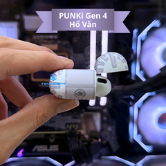 Tai Nghe Bluetooth Punki Gen 4 1563E Hổ Vằn - Chống Ồn ANC - Hàng Chính Hãng