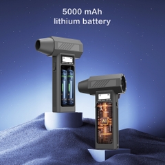 Quạt Phản Lực Honyjor Super Turbo Fan 5000mAh Có Màn Hình Hiển Thị - 130.000RPM