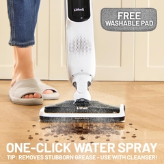 Máy Hút Bụi & Lau Nhà Không Dây 2 Trong 1 Chính Hãng Litheli U4VM34