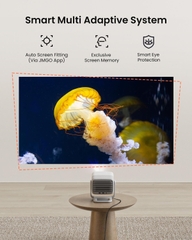 Jmgo N1s Quốc Tế – Máy Chiếu Thông Minh, Gimbal xoay 135 độ, Tích Hợp Hệ Điều Hành Google TV, Netflix Chính Chủ Tìm Kiếm Giọng Nói, Bảo Hành 12 Tháng