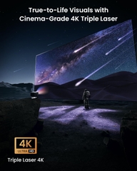 Jmgo N1s Infinity – Máy Chiếu Thông Minh 4K, Laser 3 Màu, Hệ Điều Hành Google TV, Netflix Chính Chủ