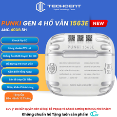 Tai Nghe Bluetooth Punki Gen 4 1563E Hổ Vằn - Chống Ồn ANC - Hàng Chính Hãng