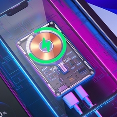 Pin sạc dự phòng không dây WEKOME 289 tích hợp sạc nhanh PD20W + QC22.5W nhiều cổng 10000mAh